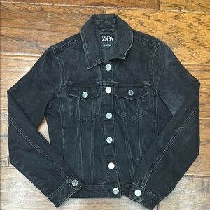 Zara denim trucker jacket